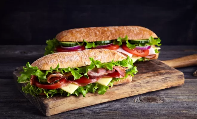 Sandwich à emporter, Dax, Au fournil de Narrosse